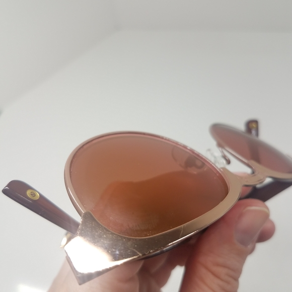 Anthropolgie Ett:twa Rose Gold Copper Sunglasses - Picture 13 of 13